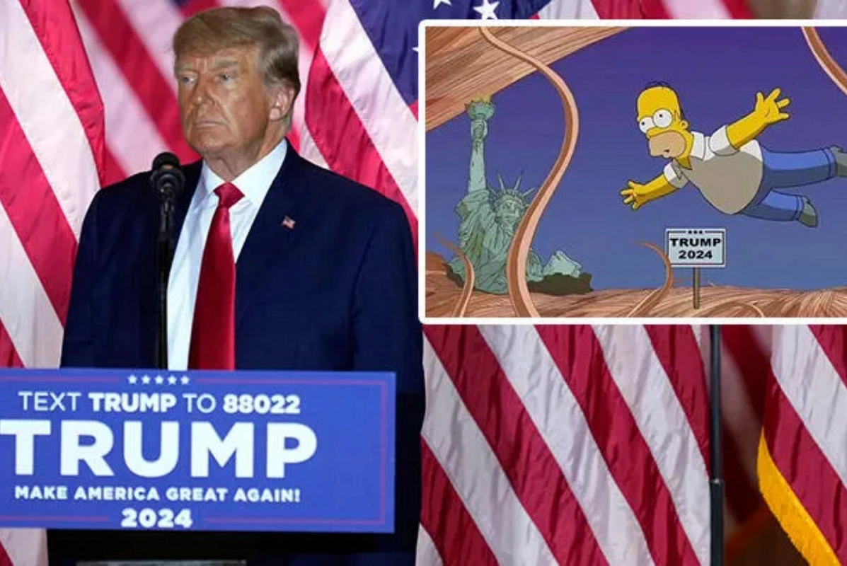 “Simpsonlar”ın Trampla bağlı illər əvvəl verdiyi proqnoz üzə çıxdı - FOTO